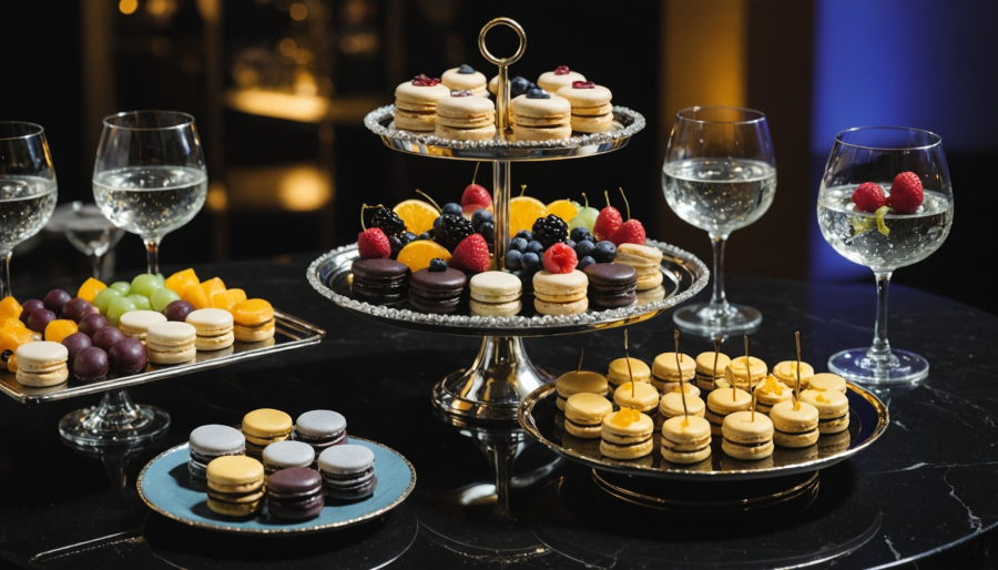 Petits fours salés et sucrés : l'incontournable pour un cocktail d'entreprise élégant